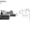 Cremona corner L 202211