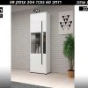 ויטרינה לסלון דגם TULSA 05 גוון לבן