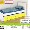 מיטה דגם 285נגרר 285 1