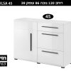 TULSA 45לבן