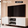 שידה לטלוויזיה PAFOS 150 לבן