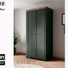ארון פתיחה 2 דלתות EVORA 18 גוון GREEN