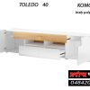 Komoda TOLEDO 40 biały połysk san remo