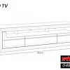 TIZIANO TV 193. מזנון לסלון