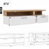 TULUZA FORTE שידה RTV