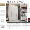 חדר שינה מאיה MAYA קומפלט 1