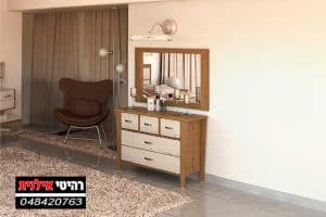 טואלט עם מראה לחדר שינה דגם קליאו