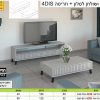מזנון לסלון עם חריטה 477.