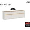 מזנון לסלון OAK SQUERE TV 31B