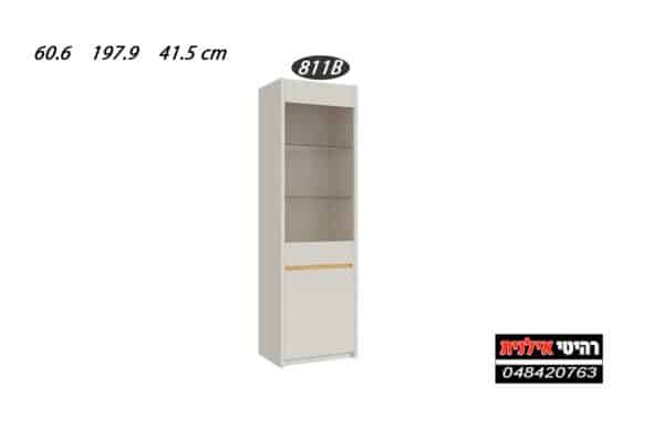 מזנון לסלון OAK SQUERE ויטרינה 811B