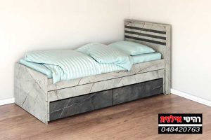 מיטת נוער בסטנדרט גבוה מיטת-נוער 368+נגרר-415