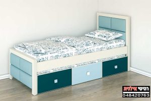 חדש!!! מיטת נוער 370+נגרר 285-1